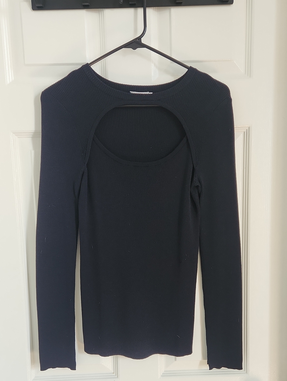 A.L.C. Long Sleeve Cutout Top